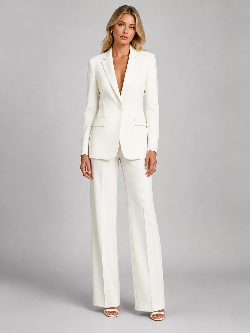Blazer Broekpak Dames Tweedelig - afbeelding 1