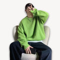 Kabelgebreide Coltrui Dames Oversized - afbeelding 2