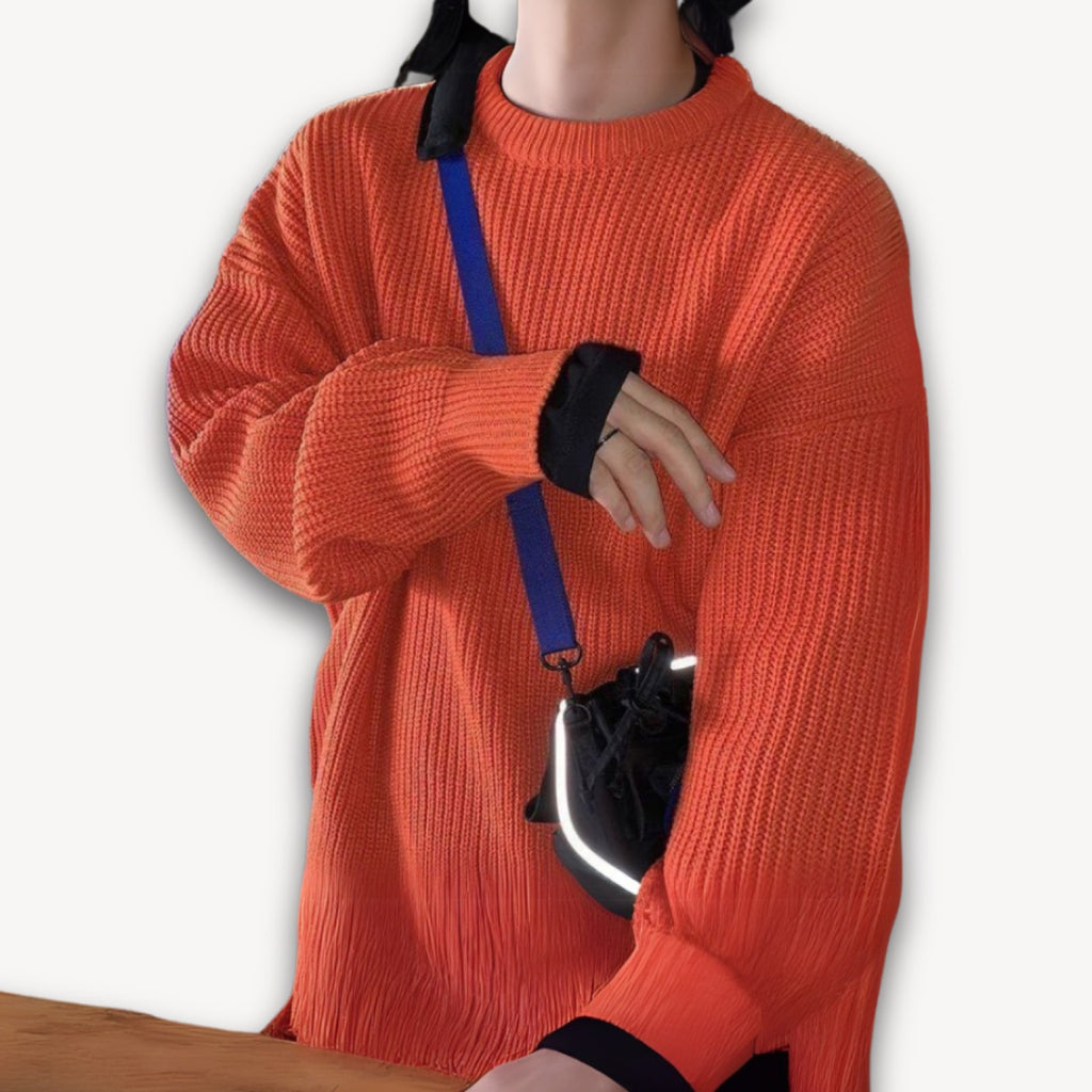 Kabelgebreide Coltrui Dames Oversized - afbeelding 4