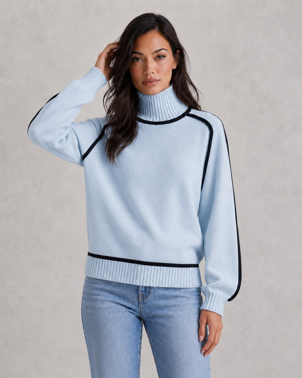 Wollen Coltrui Dames met Kasjmierlook - afbeelding 5