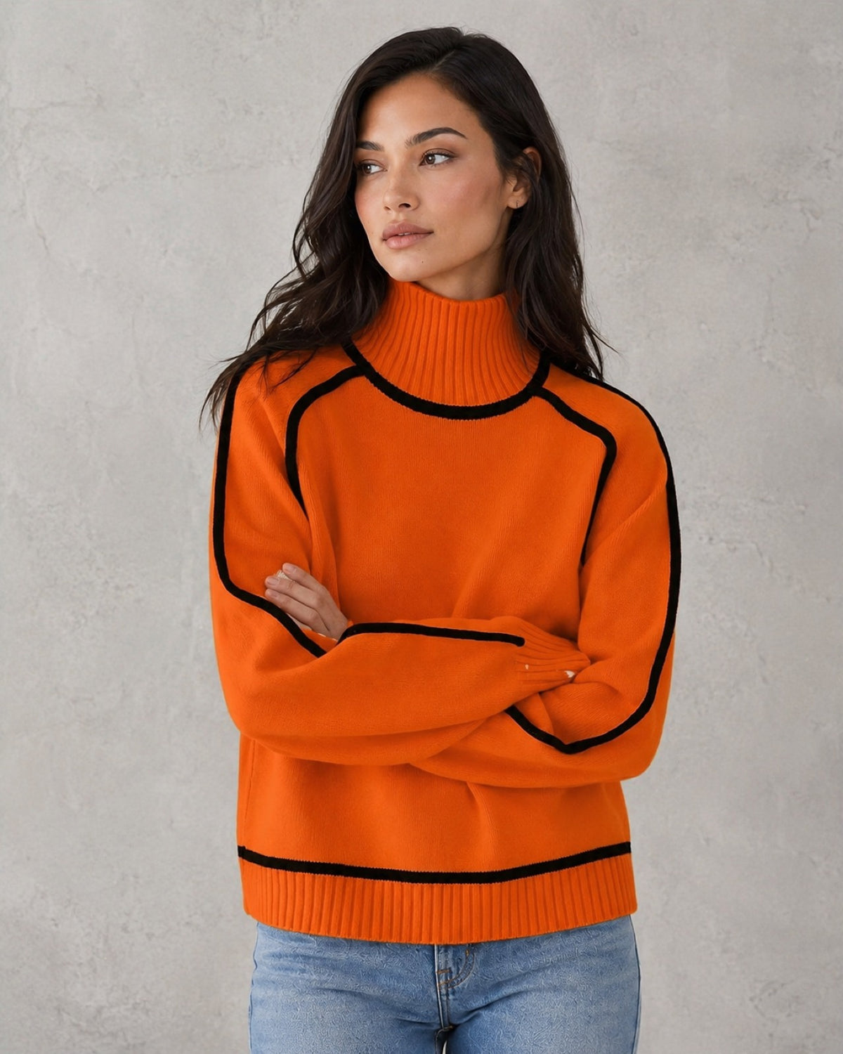 Wollen Coltrui Dames met Kasjmierlook - afbeelding 7