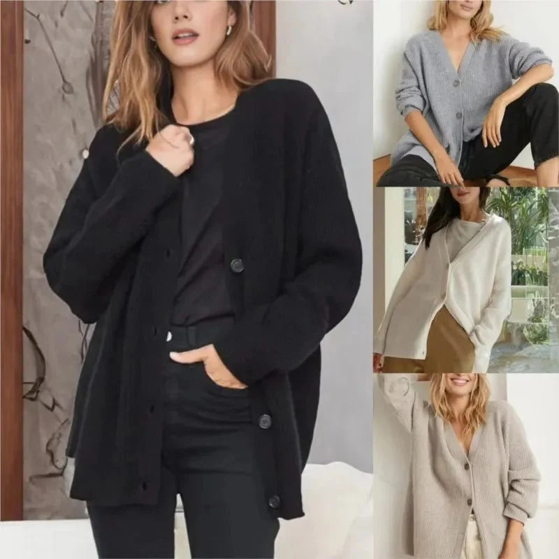 Cashmere Vest Dames met V Hals - afbeelding 10