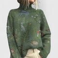Coltrui Dames met Bosmotief in Groen, productfoto